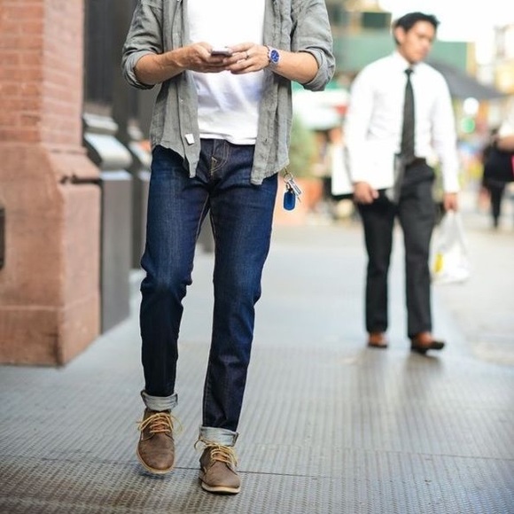 Men Forest Green Suede Cole Haan Shoes - Picture 6 of 6